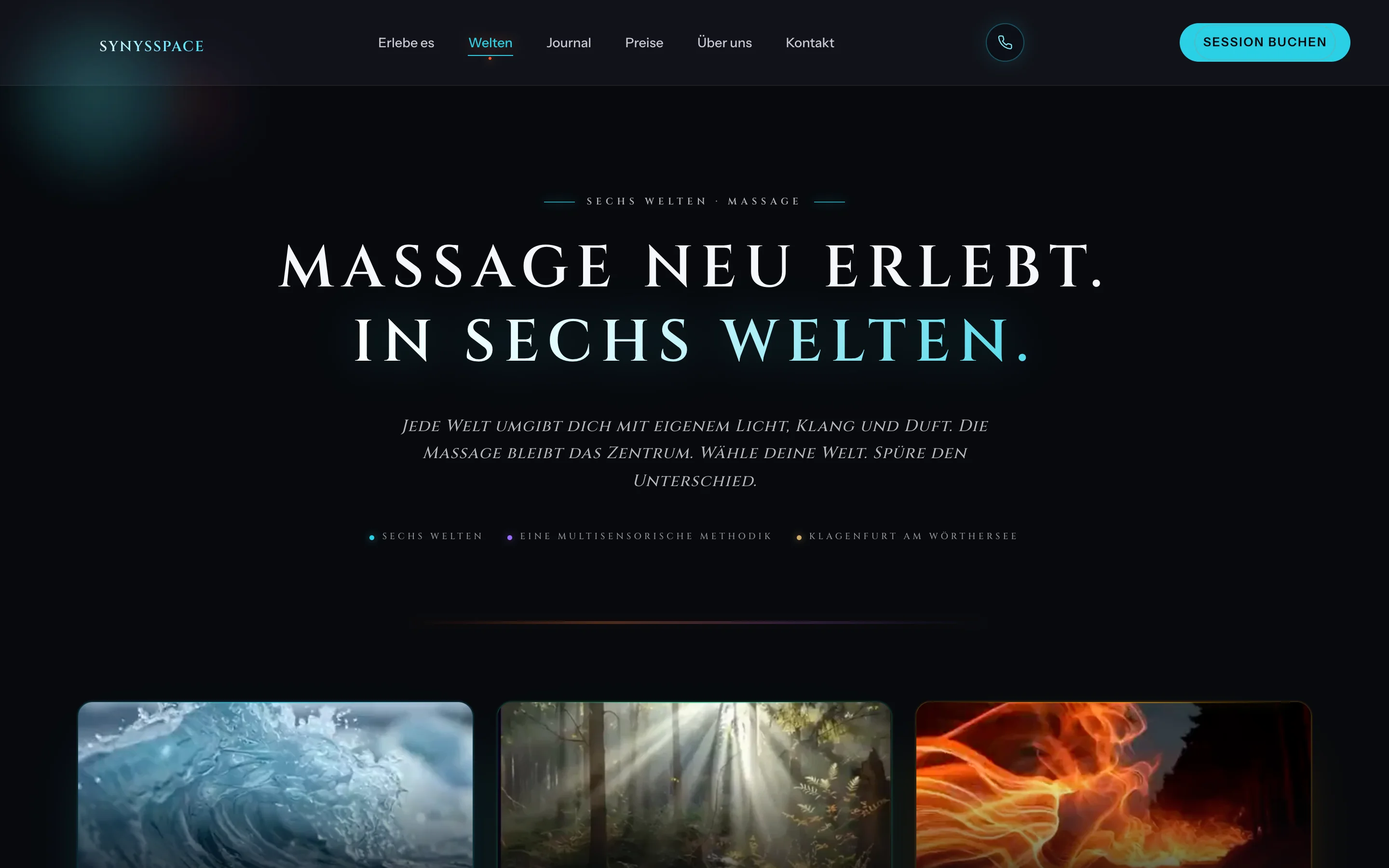Sechs Welten, sechs Atmosphären